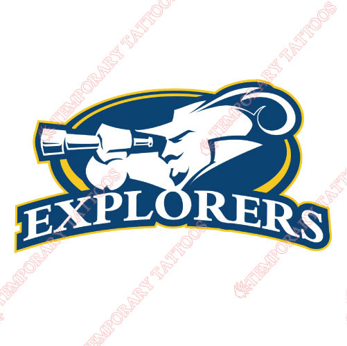 La Salle Explorers Customize Temporary Tattoos Stickers NO.4753